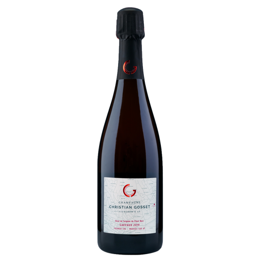 Champagne Christian Gosset Mareuil sur Ay Garvaux Premier Cru Rosé de Saignée de Pinot Noir 2019