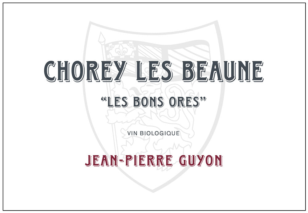 Domaine Jean-Pierre Guyon Chorey Les Beaune "Les Bons Ores" Rouge 2018