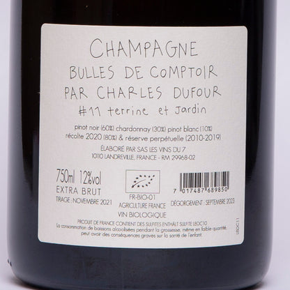 Champagne Charles Dufour "Terrine ET Jardin" Bulles De Comptoir #11